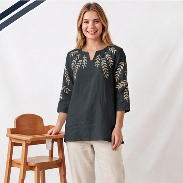 Women's Elegant Printed Night Suit Set