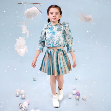 Girl Skirt & Blouse