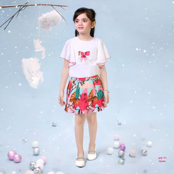 Girls Skirt & Top Set