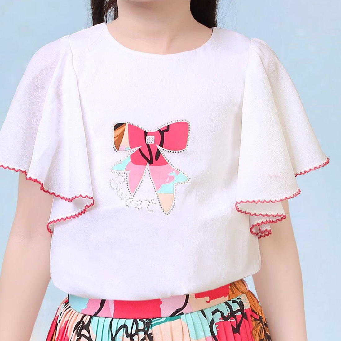 Girls Skirt & Top Set