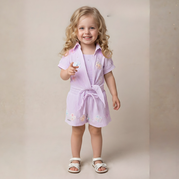 Girls Latest Trendy Shorts Sets