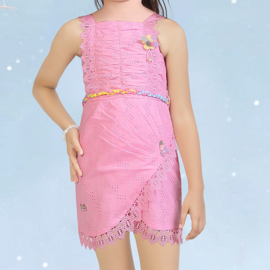 Girls Western Frock