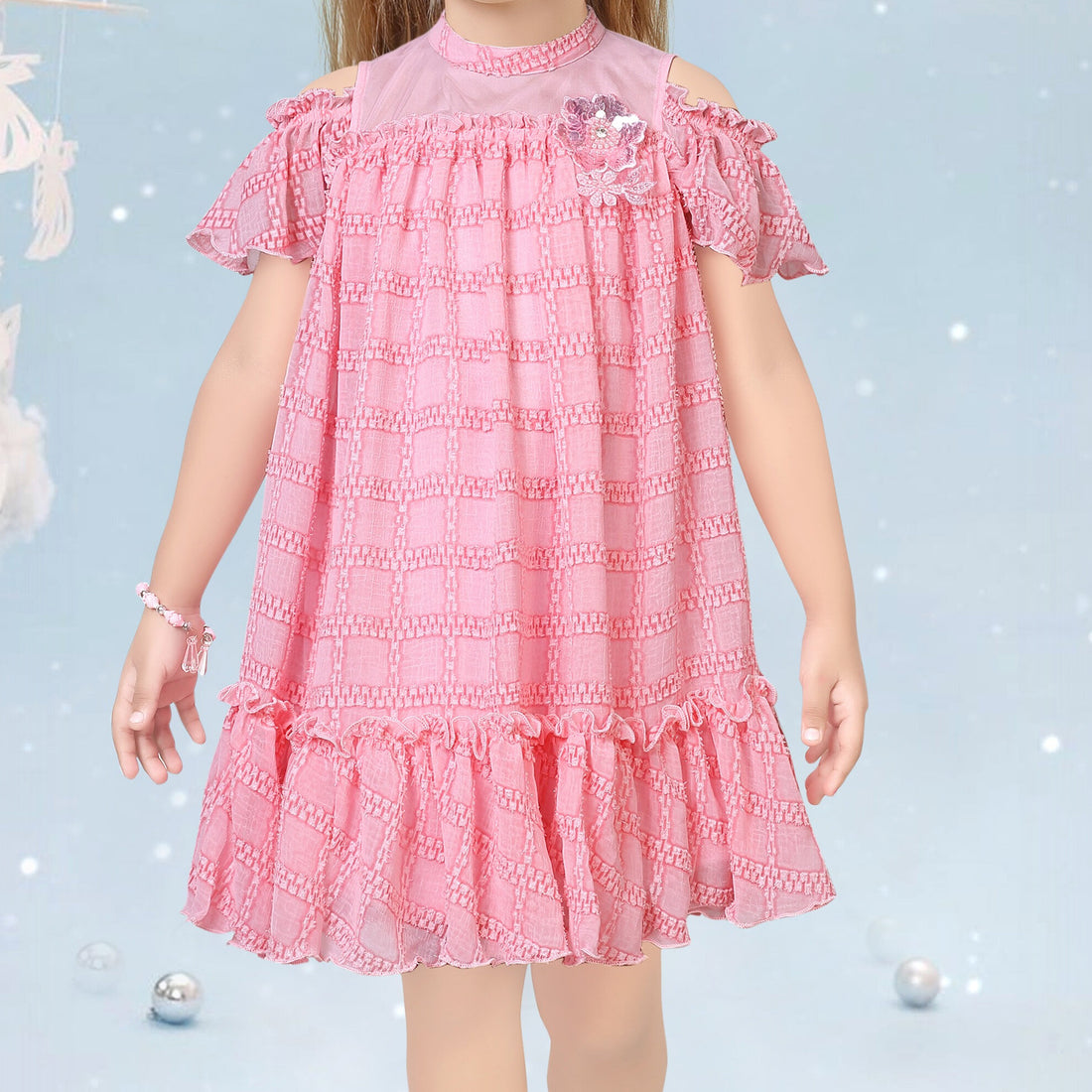 Girls Western Frock