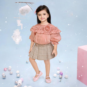 Girls Skirt & Top Set