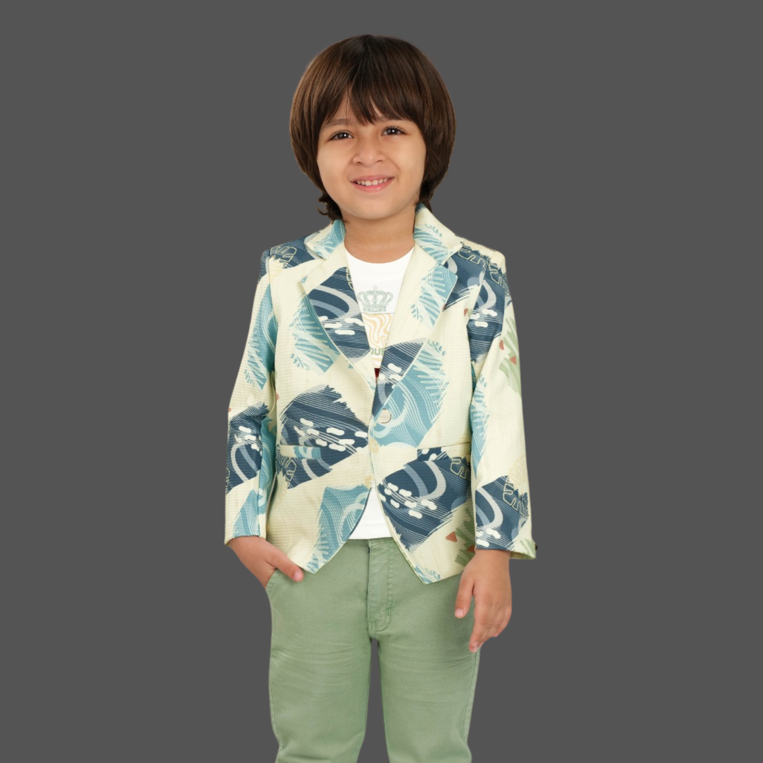 Pista Boys Festive & Party Blazer And Pant Set
