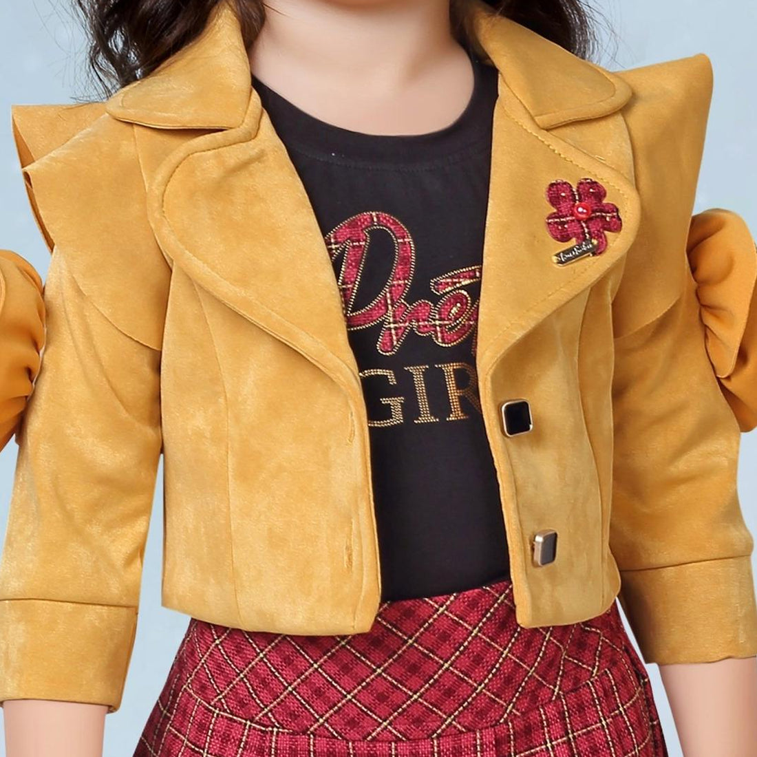 Girls Skirt & Blouse