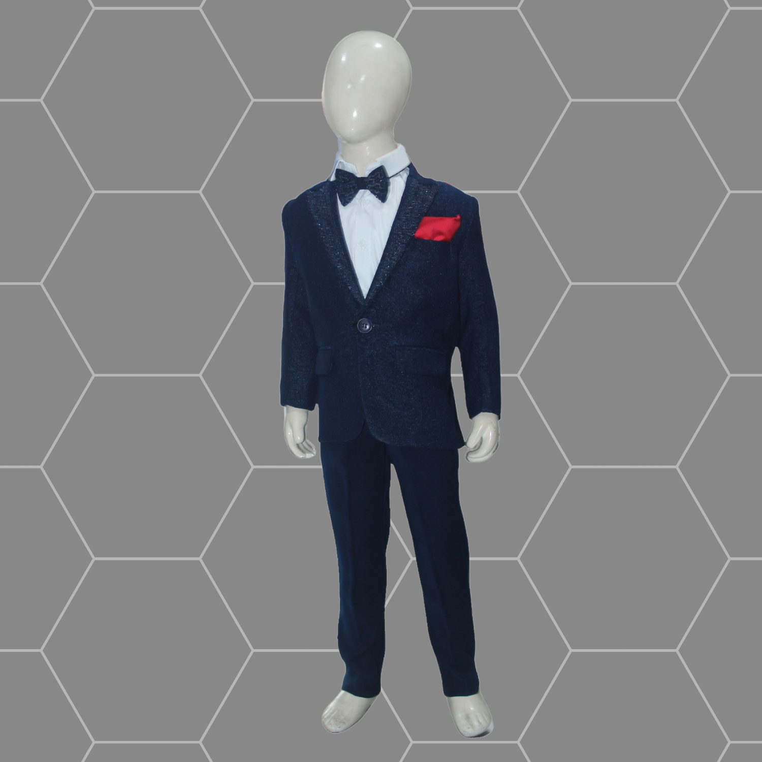 Navy Blue Coat Suit for Young Gentlemen.