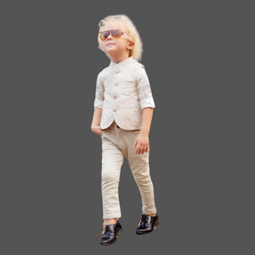 Kids Ethnic Indo-Western Suit Set For Boys
