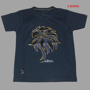 Blue Round Neck T-Shirt