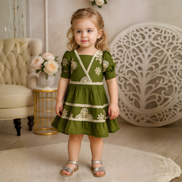STYLISH LAYERED FROCKS FOR GIRLS