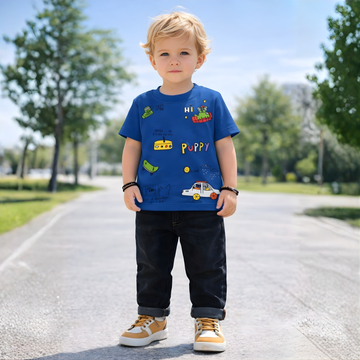 Boys Trendy Half Sleeve T-Shirt