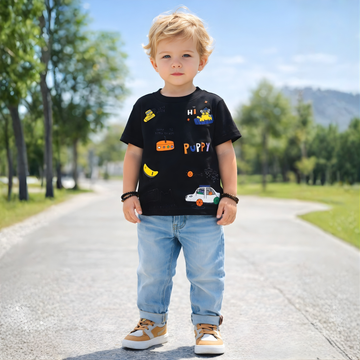 Boys Trendy Half Sleeve T-Shirt