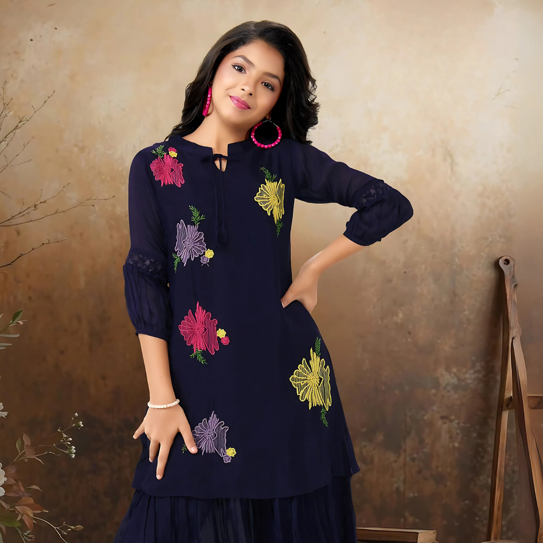 Beautiful Casual Kurti set for Girls