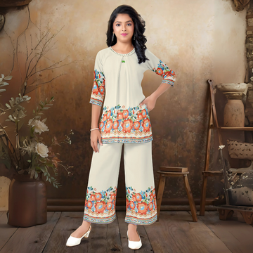 Gilrs New Stylish Palazzo Set