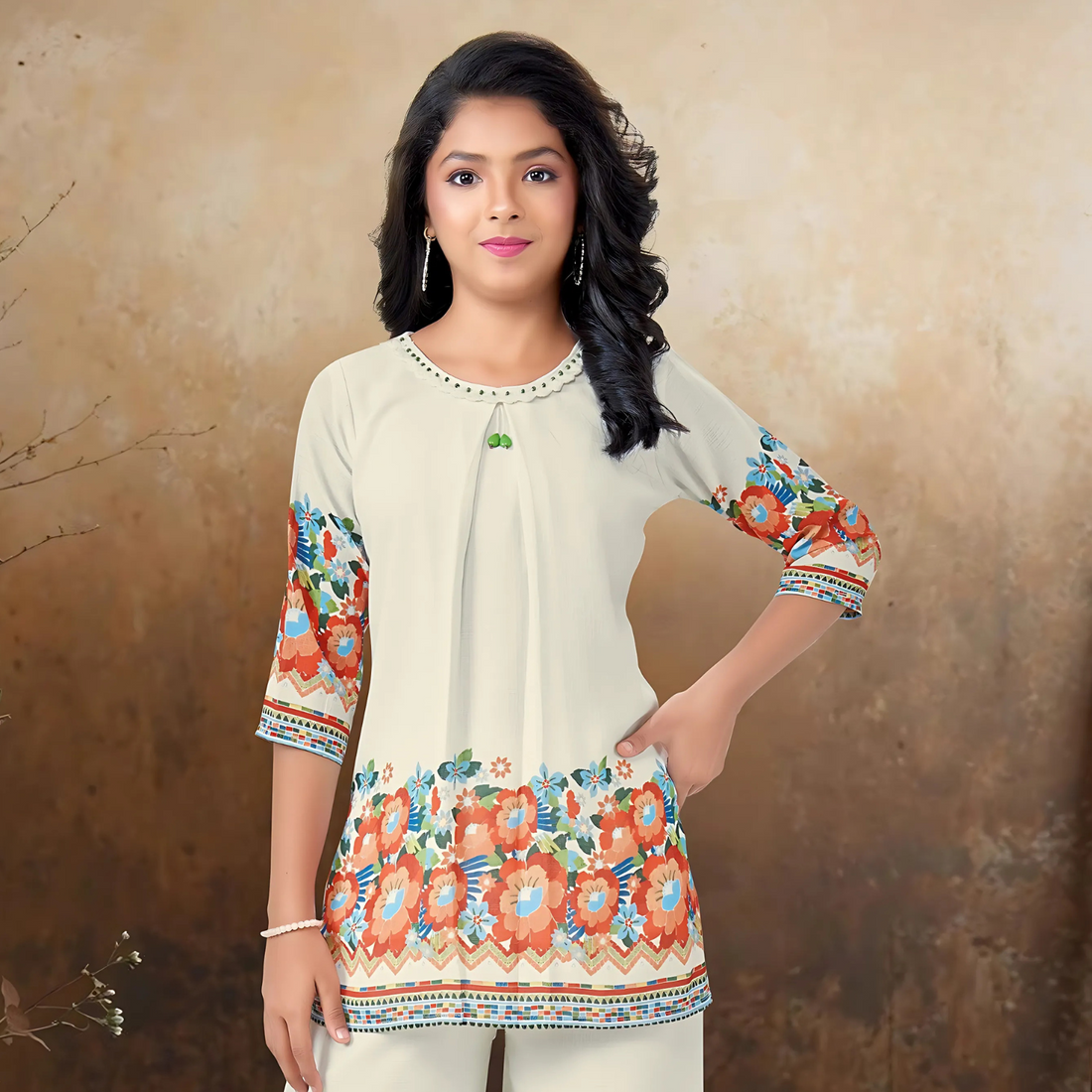 Gilrs New Stylish Palazzo Set