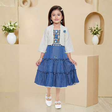Trendy Unique New Styles Frock For girls