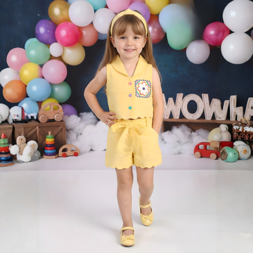 Stylish Kids Top And Shorts Set