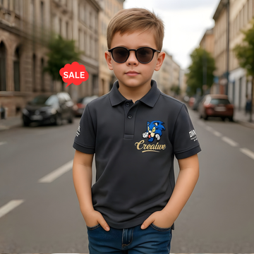 Boys Blue Trendy Collor T-shirts (Extra 10% OFF @ Checkout)