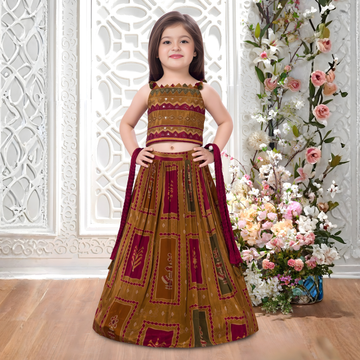 Stylish Kids Ethnic Wear Lehenga Choli Set