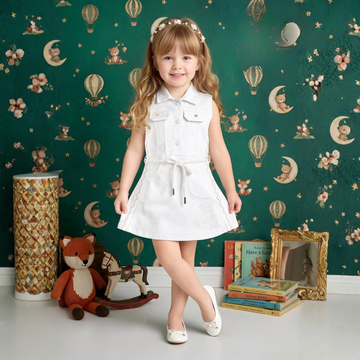 Girls Cute Fashionable Knee Length Frock
