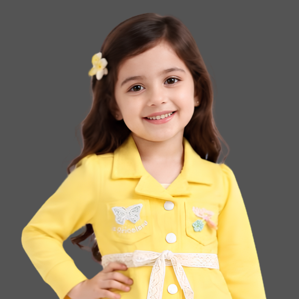 New Stylish Girls Printed Frock