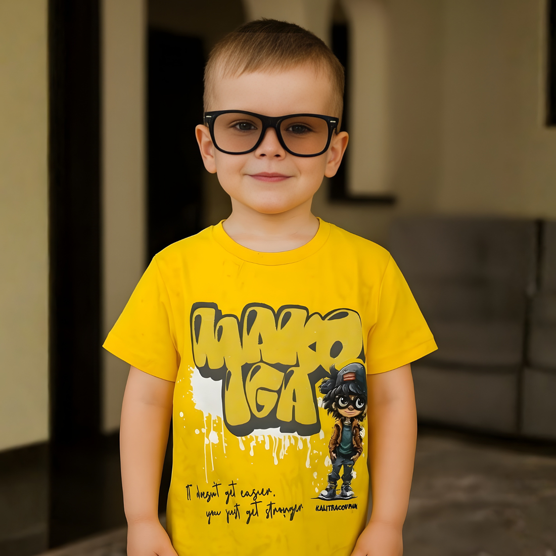 Boys Half Sleeve Trendy T-shirt (Extra 10% OFF @ Checkout)