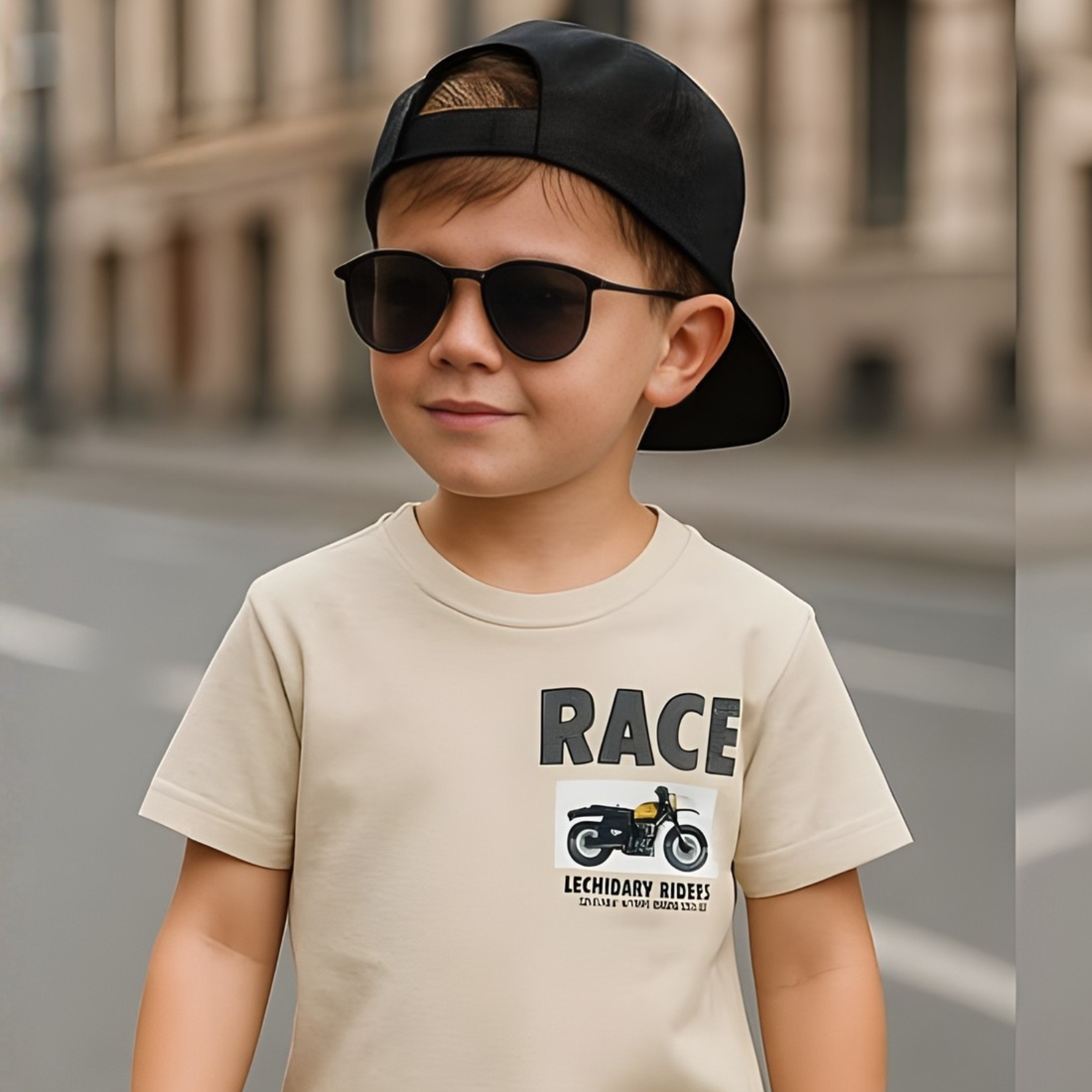 Fawn Stylish Boys Cotton T-Shirt (Extra 10% OFF @ Checkout)