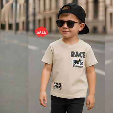 Fawn Stylish Boys Cotton T-Shirt (Extra 10% OFF @ Checkout)