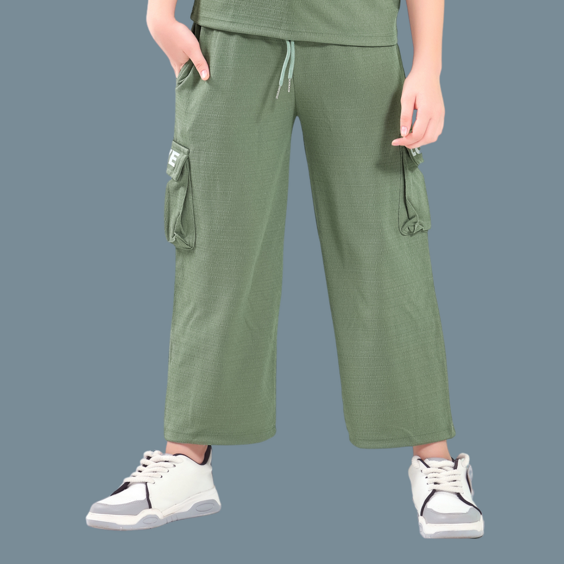 Green Girls Night Suit
