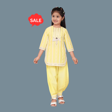 Girls Latest Kurta and Pyjama Set (Extra 10% OFF @ Checkout)