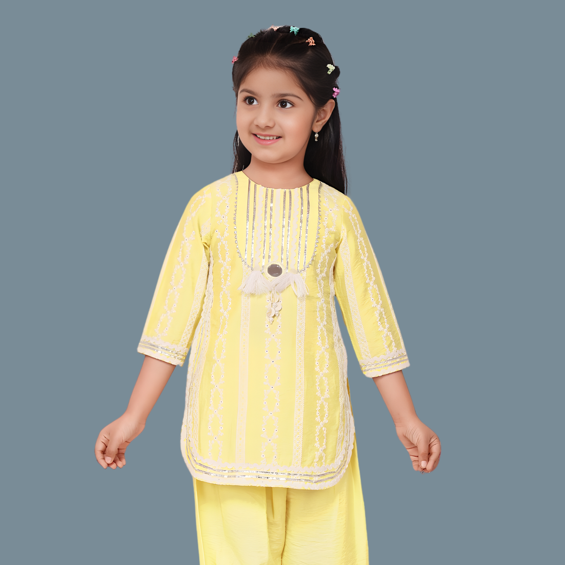 Girls Latest Kurta and Pyjama Set (Extra 10% OFF @ Checkout)