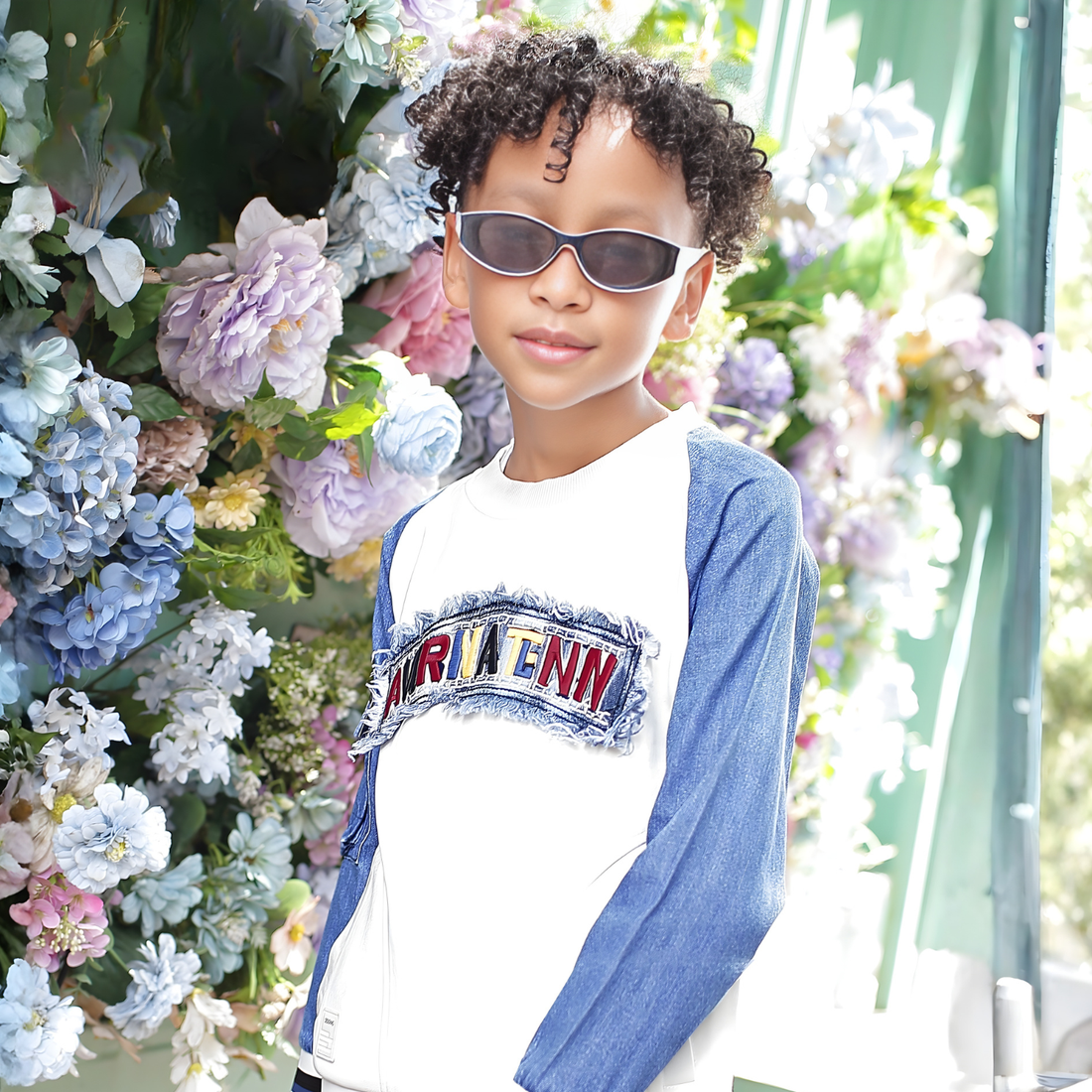 Stylish Full-Sleeves Round Neck T-shirt For boys