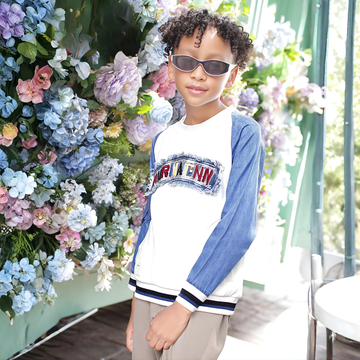 Stylish Full-Sleeves Round Neck T-shirt For boys