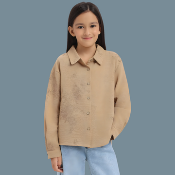 Girls Cotton Stylish Shirt