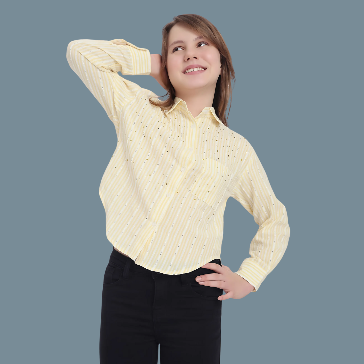 Girls  Yellow Shirt