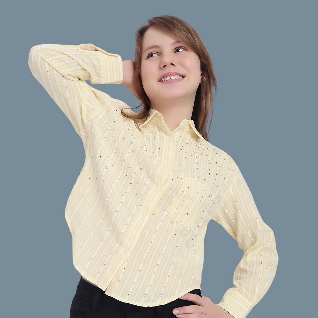 Girls  Yellow Shirt