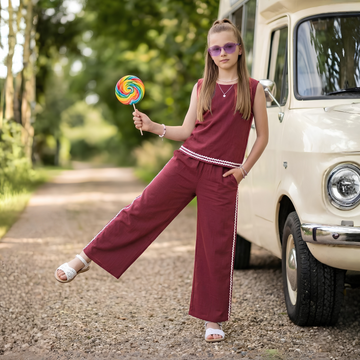 Girls Maaron co-ord set