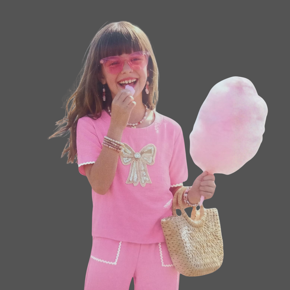 Similar Pink Bow Comfort Sets & Night Suits