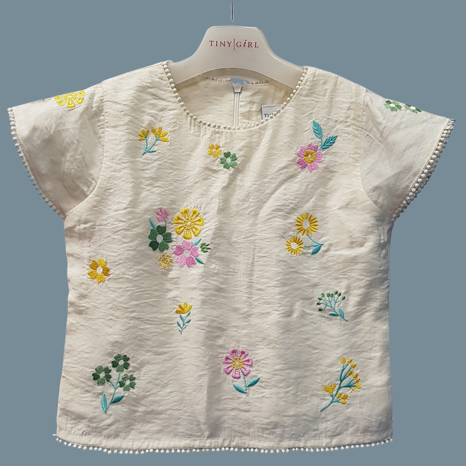 Knitted Crop Top for Girls.