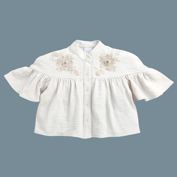 Girls Smart Rayon Top