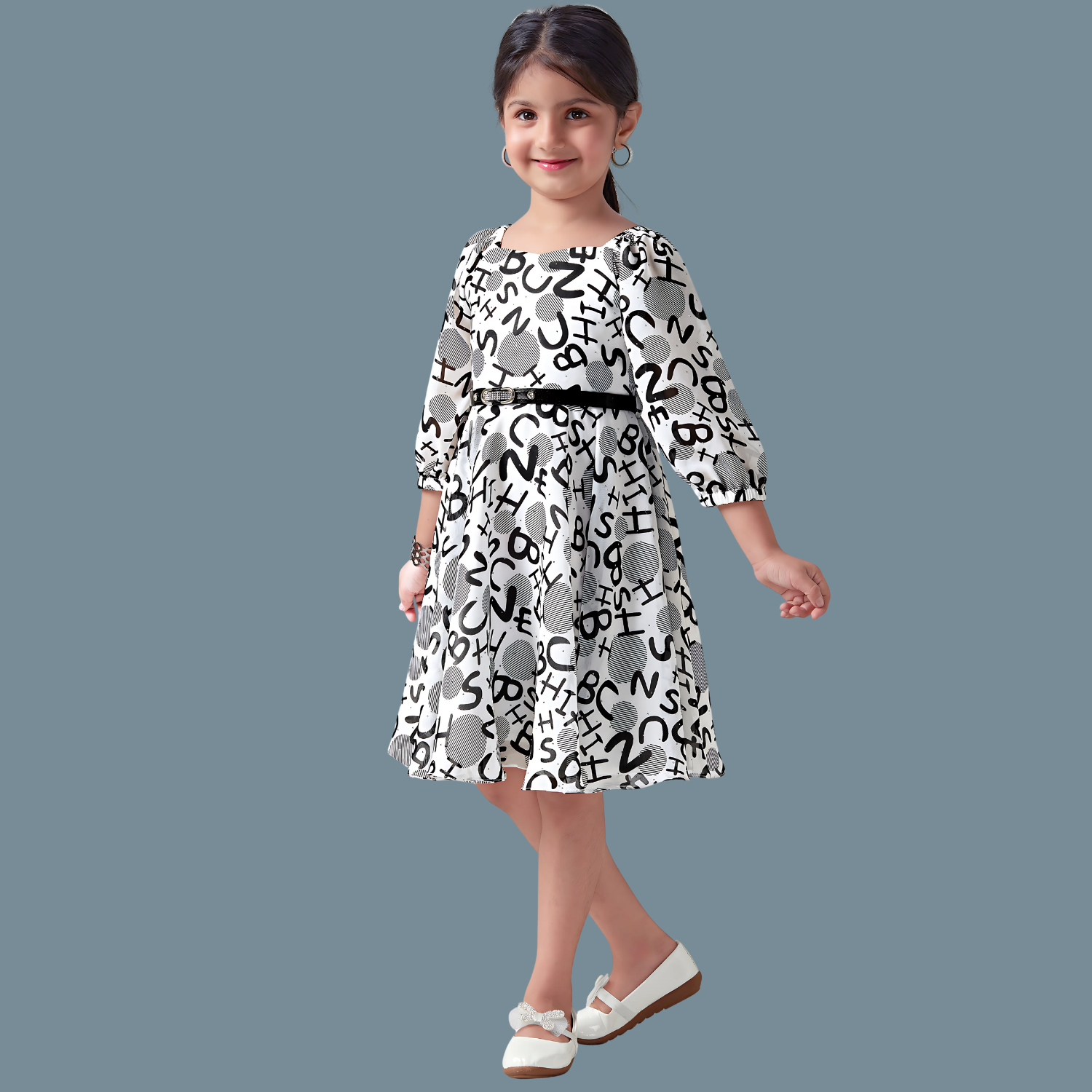 Girls Stylish Western Frock