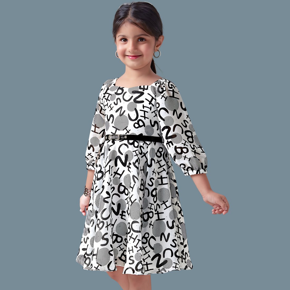 Girls Stylish Western Frock