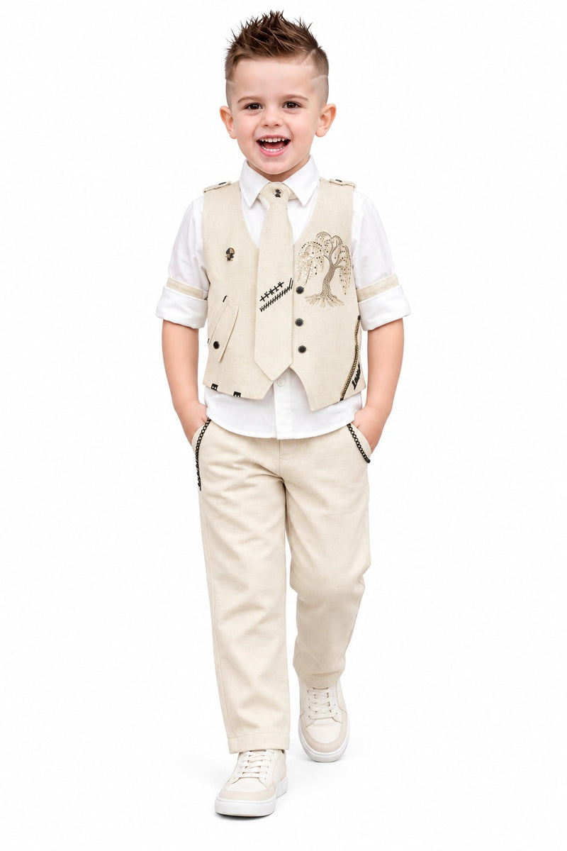 Boys Full Pants Set