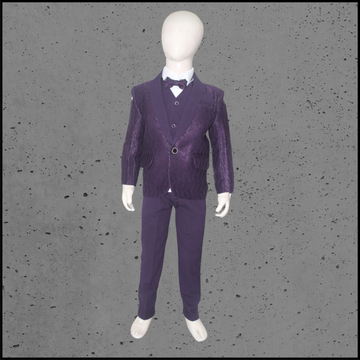 Purple Suit For Young Gentlemen.