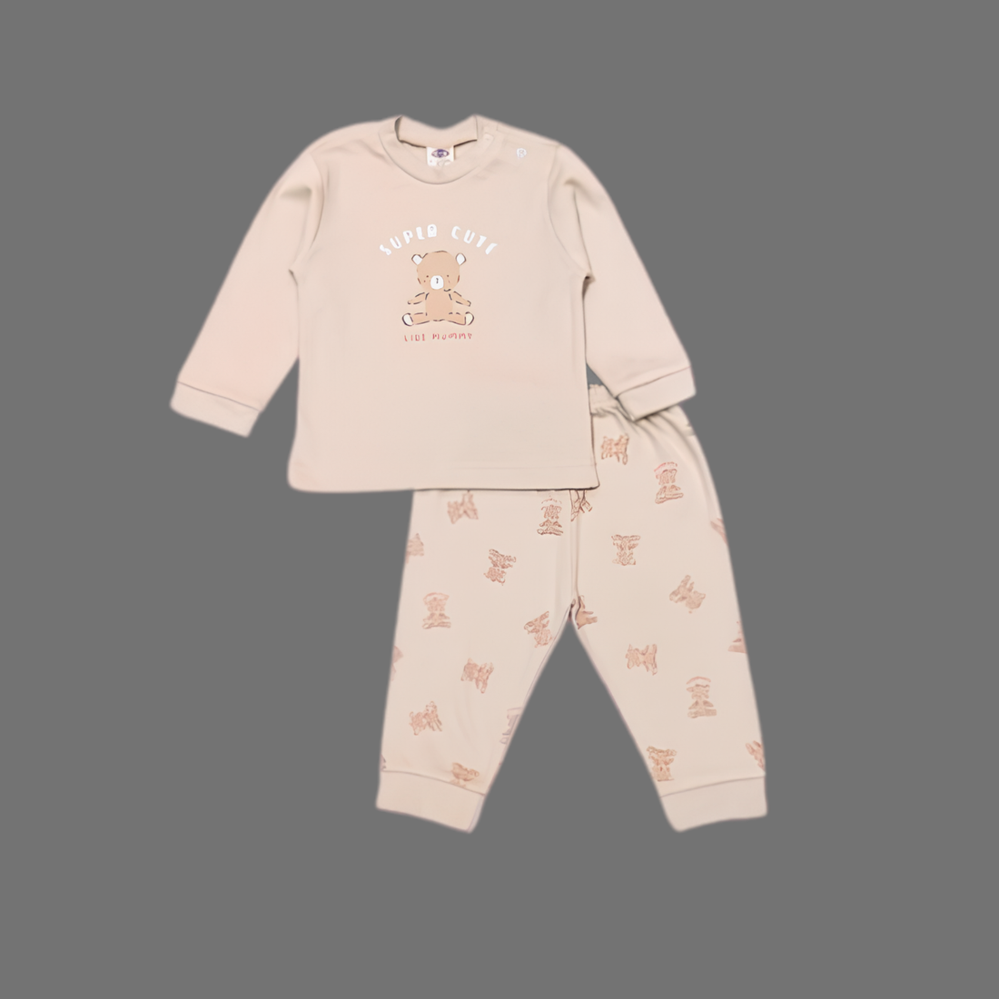 Zero Interlock Knit Full Sleeves T-Shirt & Lounge Pants Set