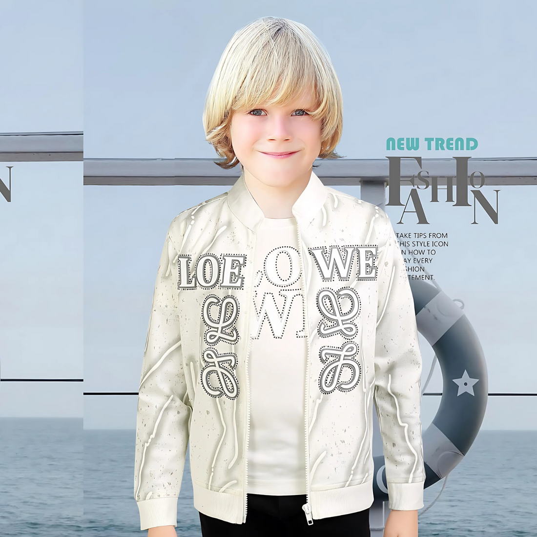 Party Wear Kids Modern Jacket