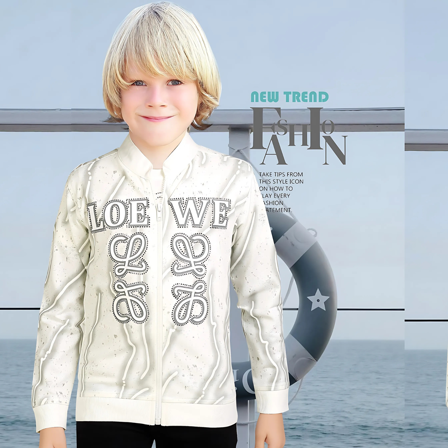 Party Wear Kids Modern Jacket