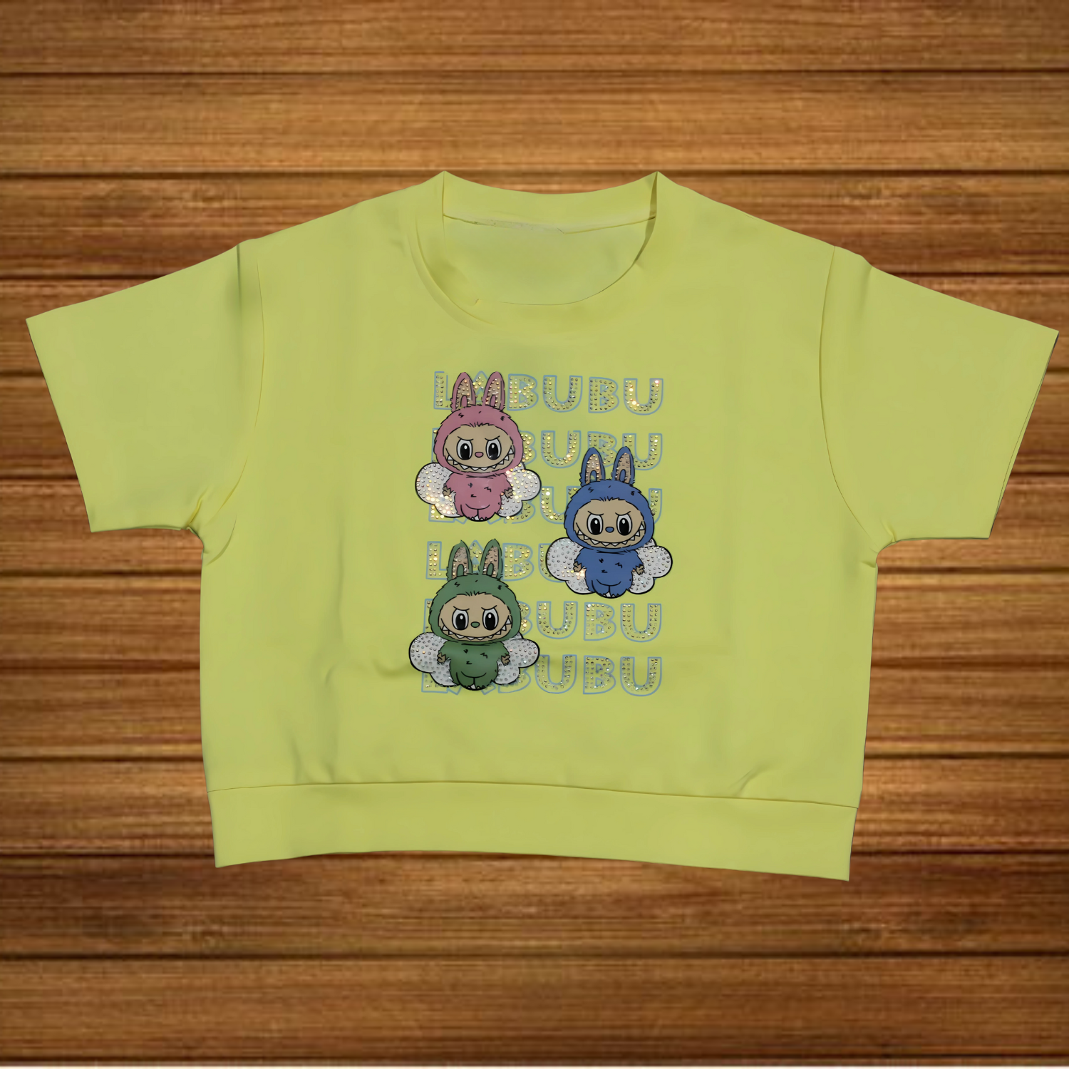 Cotton Knit Half Sleeves Print Top