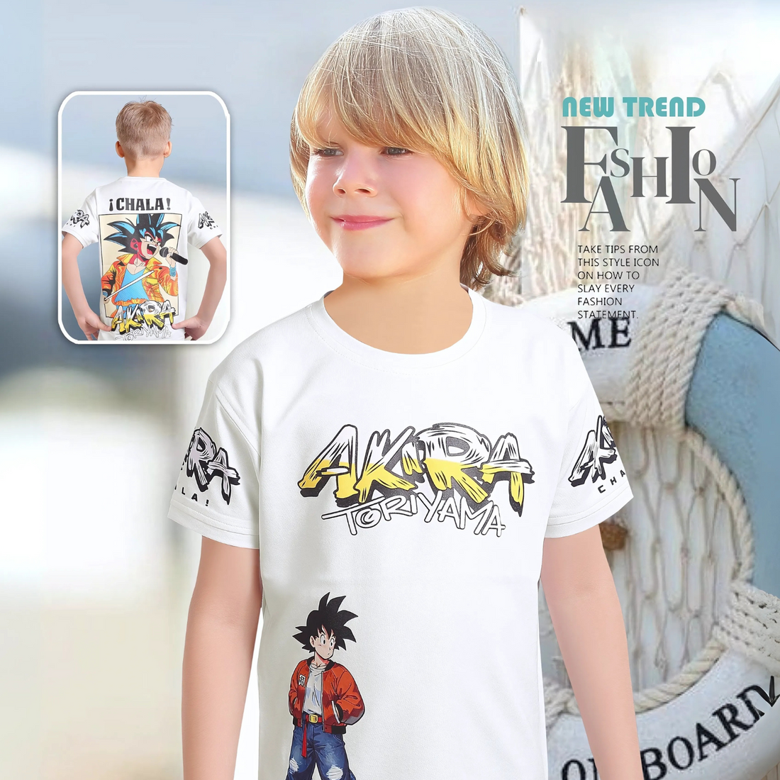 Boys Goku Power Punch T-Shirt