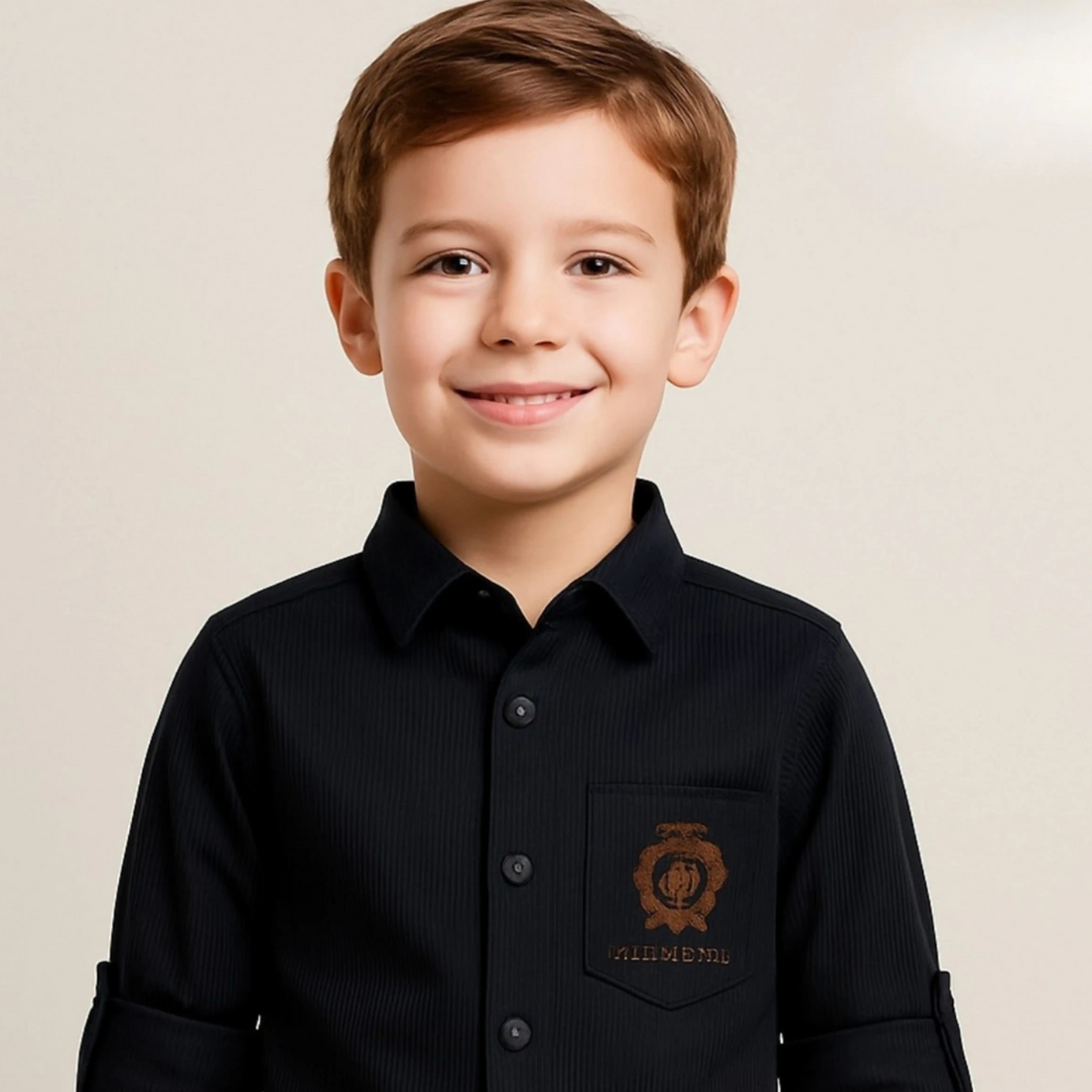 Stylish Black Shirt For Boys